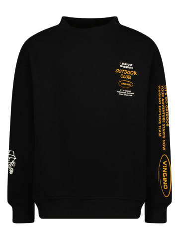 Sweatshirt "Nazari" in Schwarz