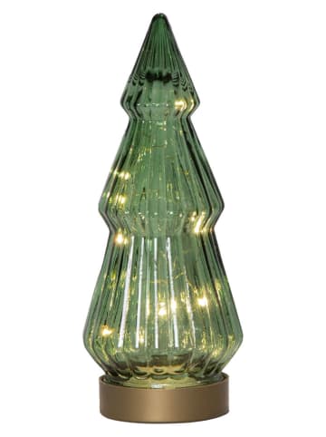 LED-Dekofigur  in Grün - (H)24 x Ø 10 cm