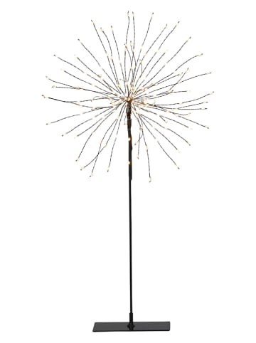 3D-LED-Standstern "Firework" in Schwarz - (H)50 cm