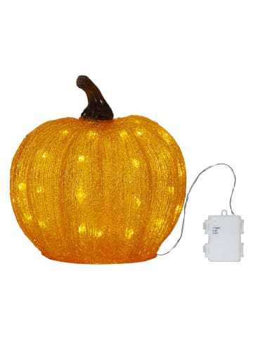 Figurka dekoracyjna LED w kolorze pomarańczowym - Ø 25 cm