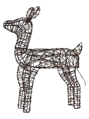 Led-decolamp "Vicke Deer" zwart - (B)50 x (H)60 cm