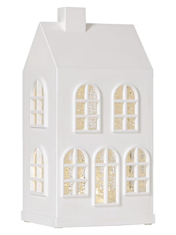 Led-decolamp "Haus" wit - (B)22 x (H)22,5 cm