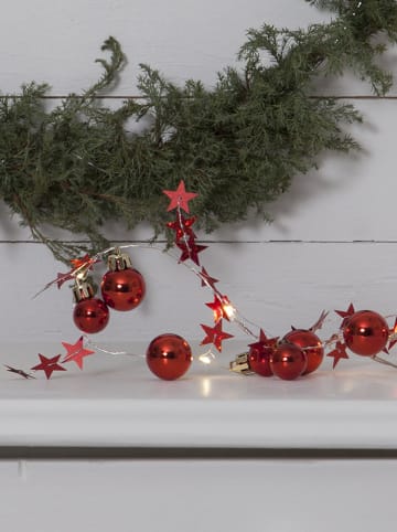 Ledlichtketting "Xmas" rood - (L)90 cm