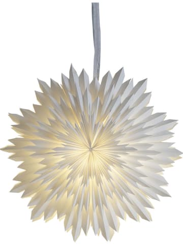 Gwiazda papierowa "Ice" w kolorze białym - Ø 50 cm