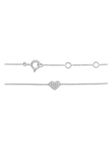 Witgouden armband met diamanten