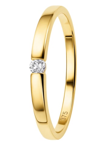 Gouden ring met diamant