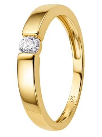 Gouden ring met diamant