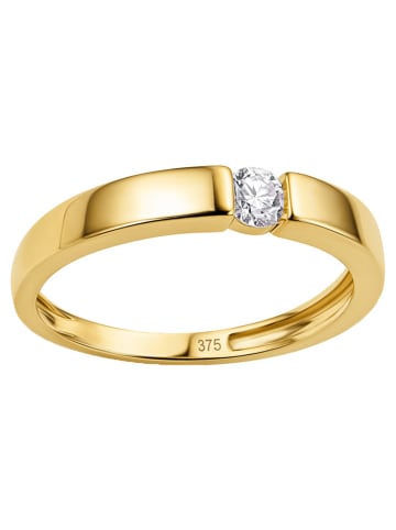 Gouden ring met diamant