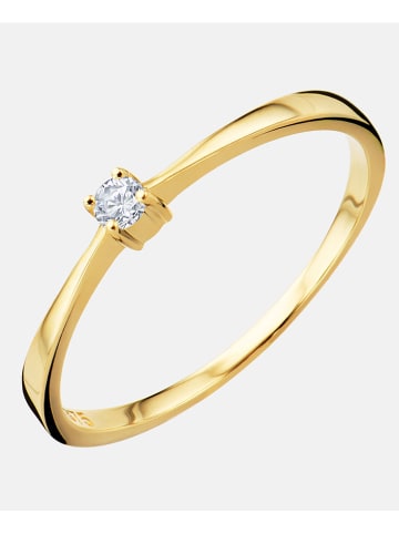 Gouden ring met diamant