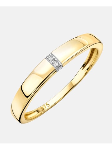 Gouden ring met diamanten