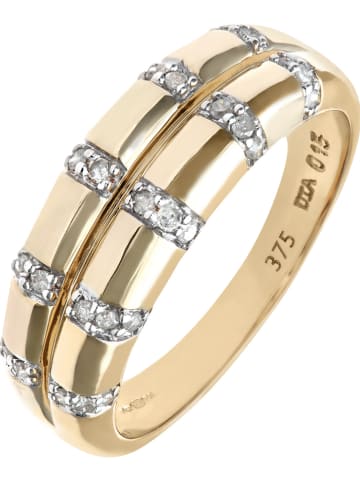 Gouden ring met diamanten