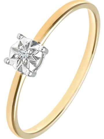 Gouden ring met diamant