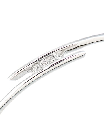 Witgouden ring met diamanten