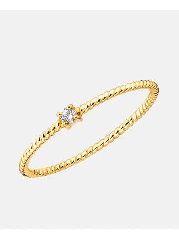 Gouden ring met diamant