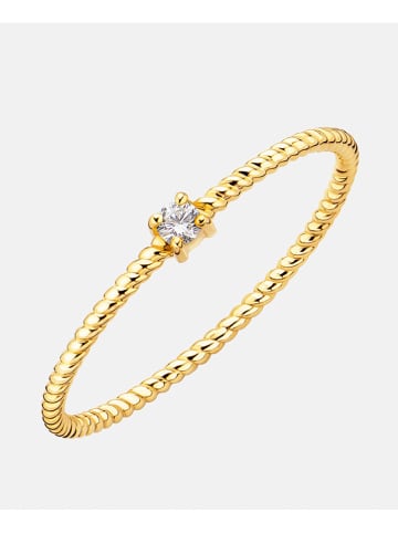 Gouden ring met diamant