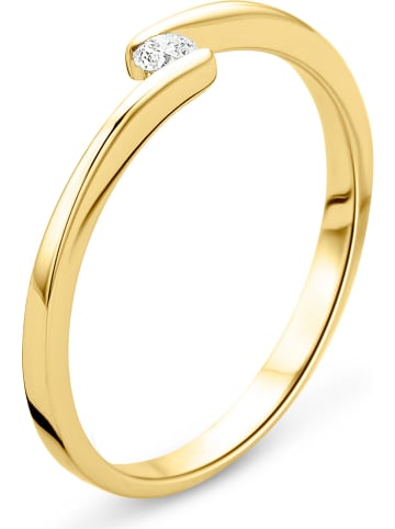 Gouden ring met diamant