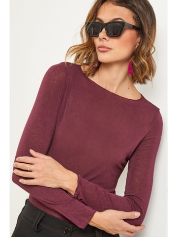 Longsleeve "Emeraude" in Lila