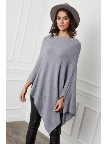 Poncho "Fano" in Grau