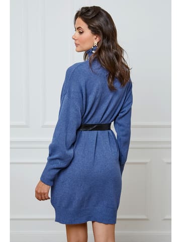 Strickkleid "Halof" in Blau