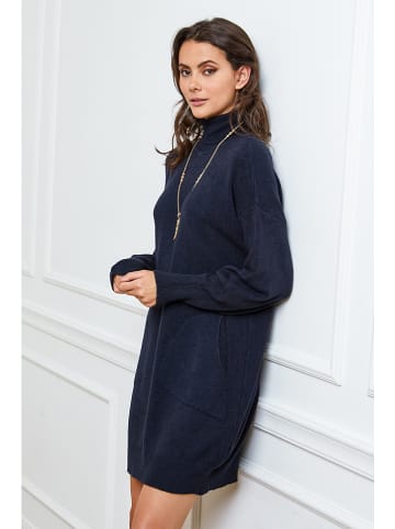 Strickkleid "Halof" in Dunkelblau