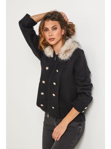 Cardigan "Thalia" in Schwarz