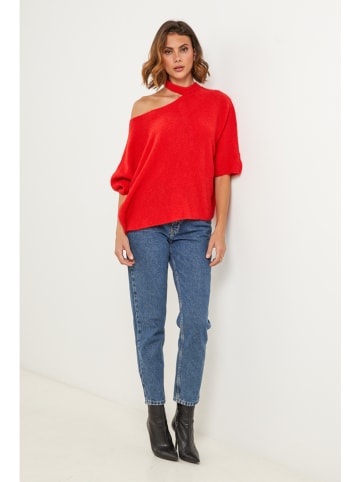 Trui "Velvet" rood