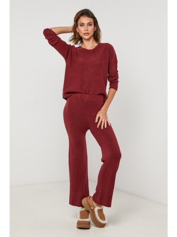 2-delige outfit "Verona" bordeaux