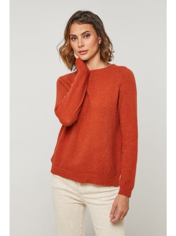Sweter "Vesuve" w kolorze pomarańczowym