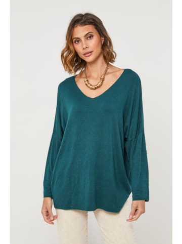 Pullover "Windsor" in Petrol