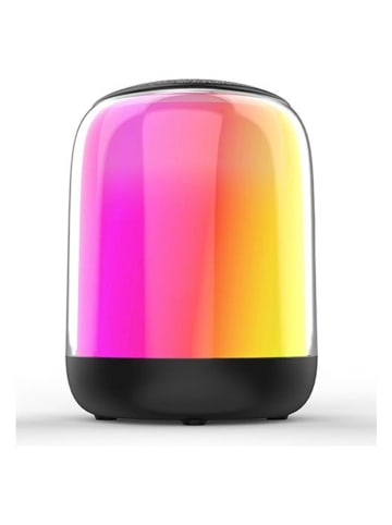 Głośnik Bluetooth w kolorze czarnym z funkcją zmiany kolorów