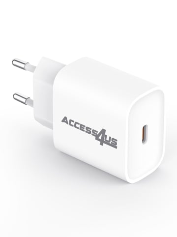 Adapter in Weiß