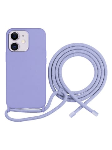 Case mit Kordel für iPhone 11 in Lila