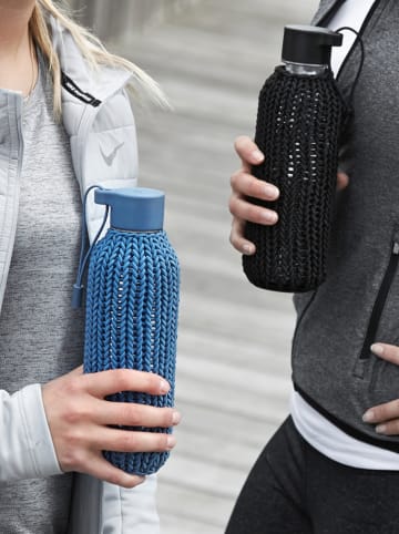 Trinkflasche "Catch it" in Schwarz - 600 ml