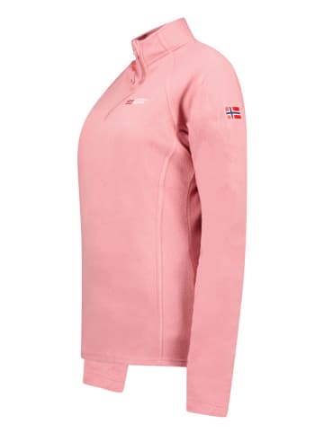 Bluza polarowa "Tug" w kolorze jasnoróżowym