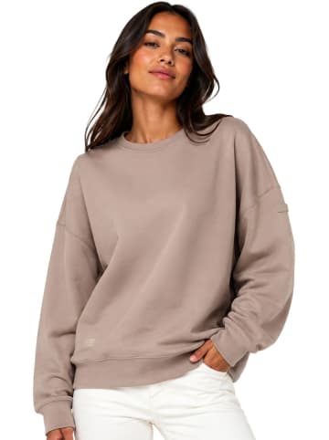 Sweatshirt "Felicale" in Taupe