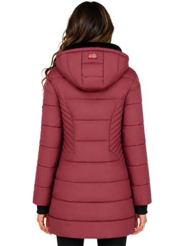 Parka "Bee" w kolorze bordowym