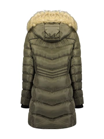 Wintermantel "Badonna" in Khaki