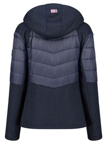 Kurtka polarowa "Trendy" w kolorze granatowym