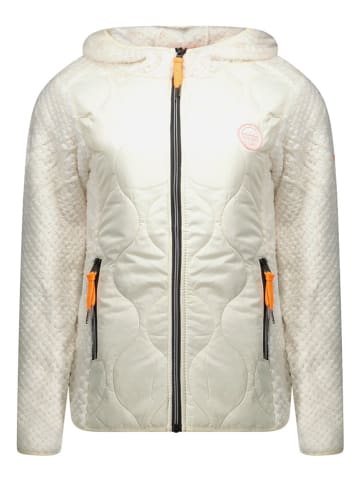 Fleecejacke "Torsade" in Creme