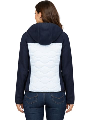 Softshelljacke "Tenessi" in Dunkelblau/ Hellblau