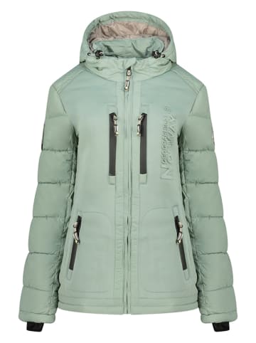 Steppjacke "Beachwood" in Hellgrün