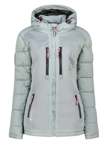 Steppjacke "Beachwood" in Hellblau