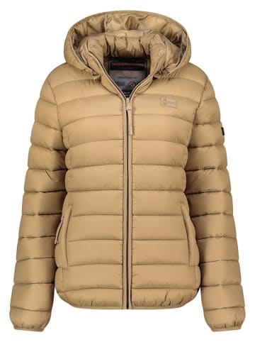 Steppjacke "Atichoko" in Taupe