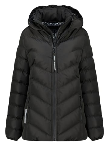 Steppjacke "Brace" in Schwarz