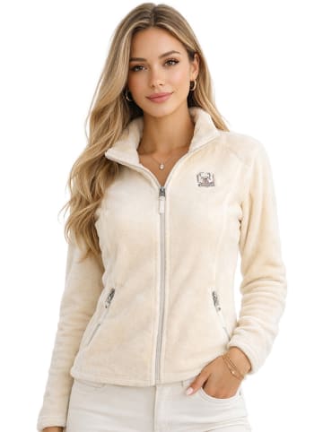Fleecejacke "Ticarina" in Creme