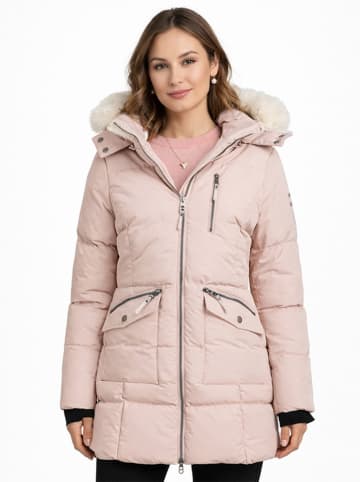 Parka "Balaland" w kolorze jasnoróżowym