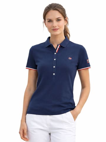Poloshirt "Kryptonite" in Dunkelblau