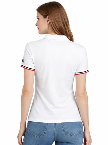 Poloshirt "Kryptonite" wit