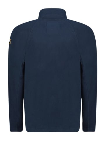 Fleece trui donkerblauw