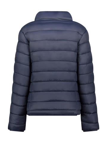Doorgestikte jas "Atikamap" donkerblauw